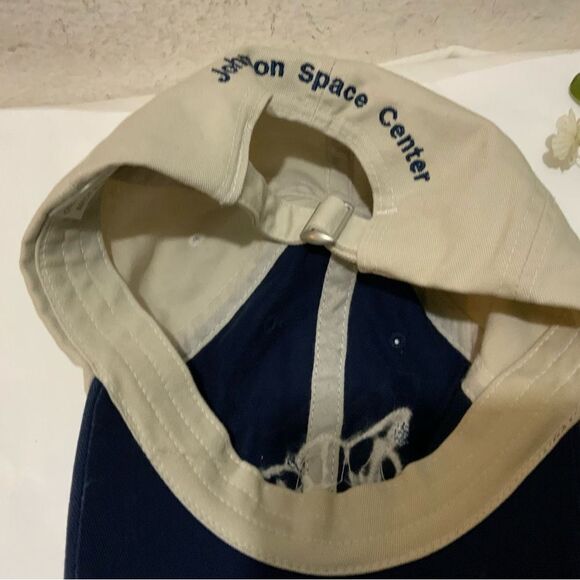 NASA Logo Space Cap Johnson Space Center Logo Adjustable Vtg Patch - Picture 5 of 7